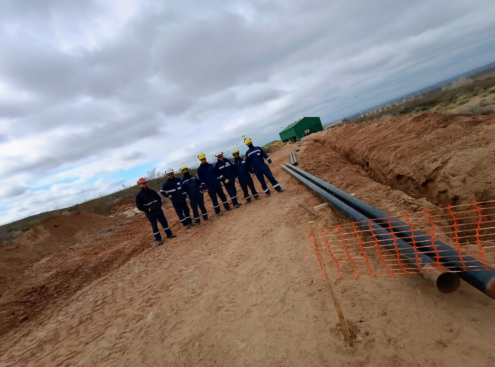 Cuadrilla en obra
